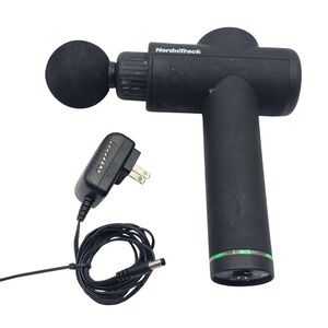 NordicTrack Percussion Massage Gun Deep Tissue Massager Black with Charger P1